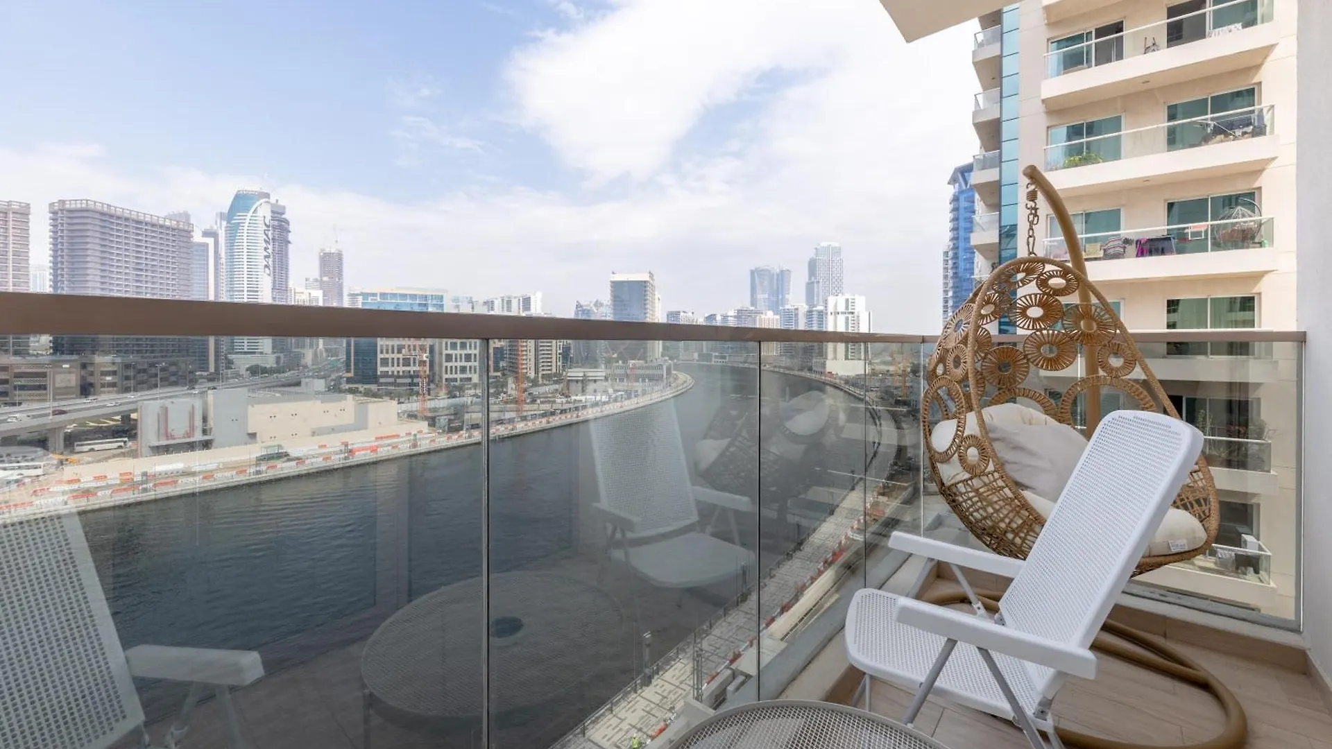 Canal View, Partial Burj Khalifa View, Brand New Dubai