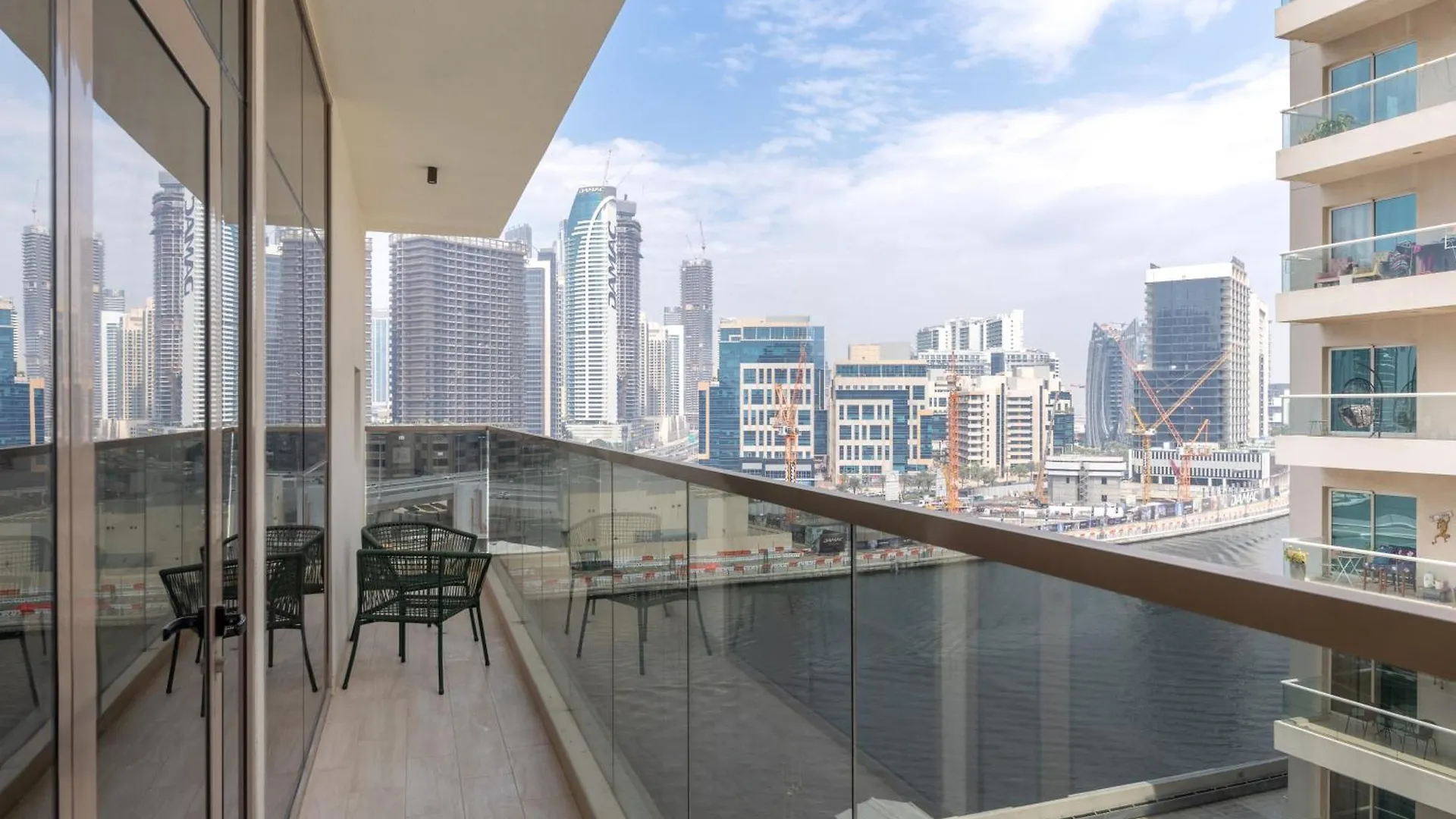 Canal View, Partial Burj Khalifa View, Brand New Dubaj 0*,